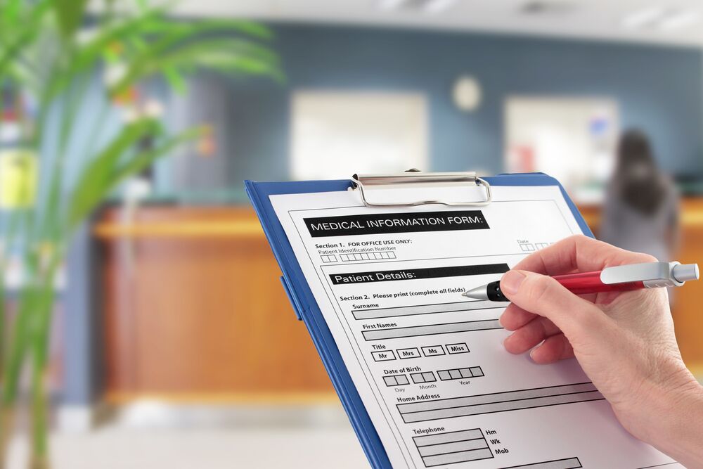 Patient information form preview - Quarry Orthodontics